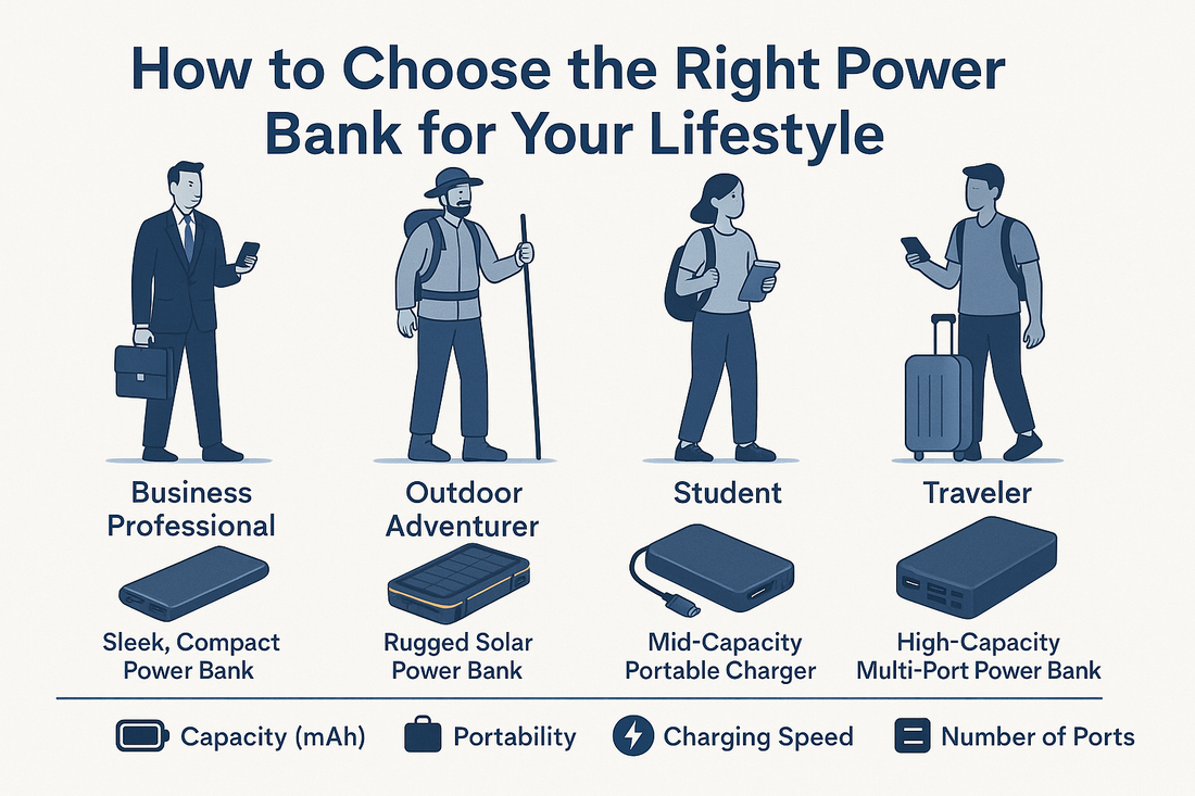 How to Choose the Right Power Bank for Your Lifestyle
