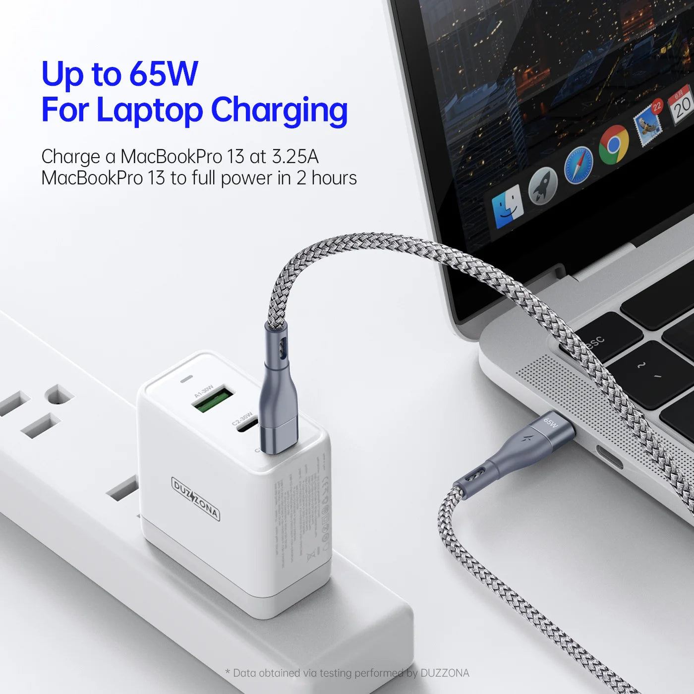 USB-C to USB-C 65W PD Fast Charging Cable: Power Your World