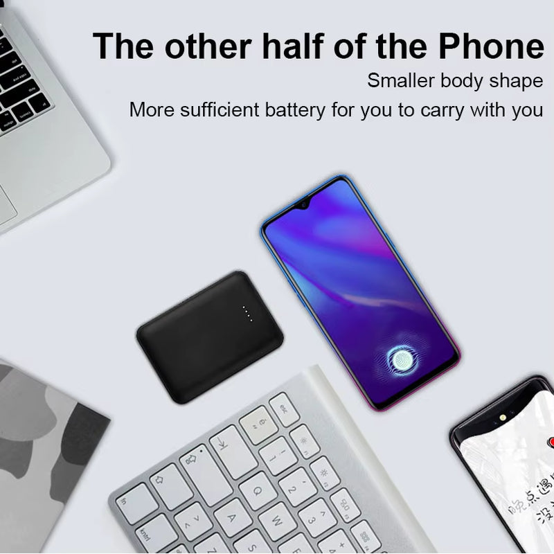 20000Mah New Portable Mini Power Bank Charger USB Fast Charging External Battery Pack for Heating Vest Jacket Scarf Socks Gloves