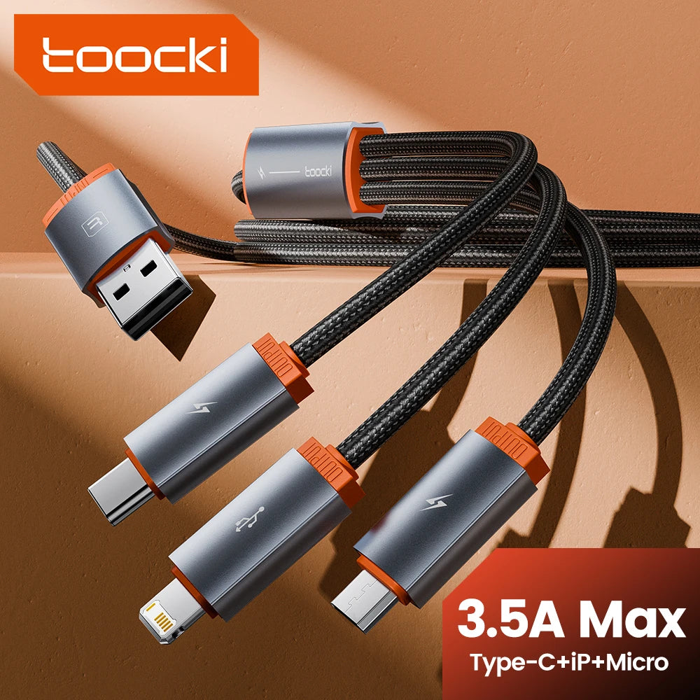 The Ultimate 3-in-1 Charging Cable: Simplify Your Life