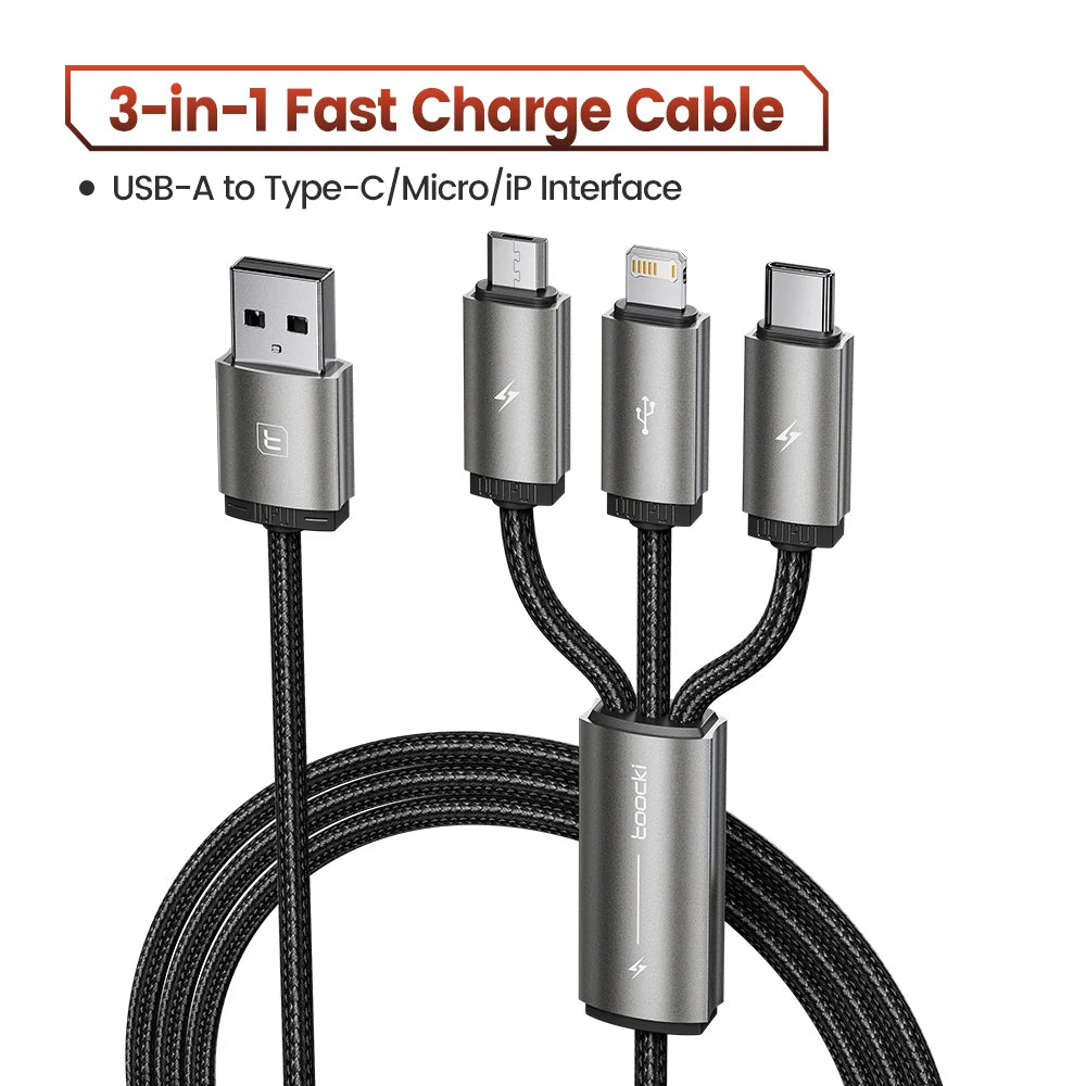 The Ultimate 3-in-1 Charging Cable: Simplify Your Life