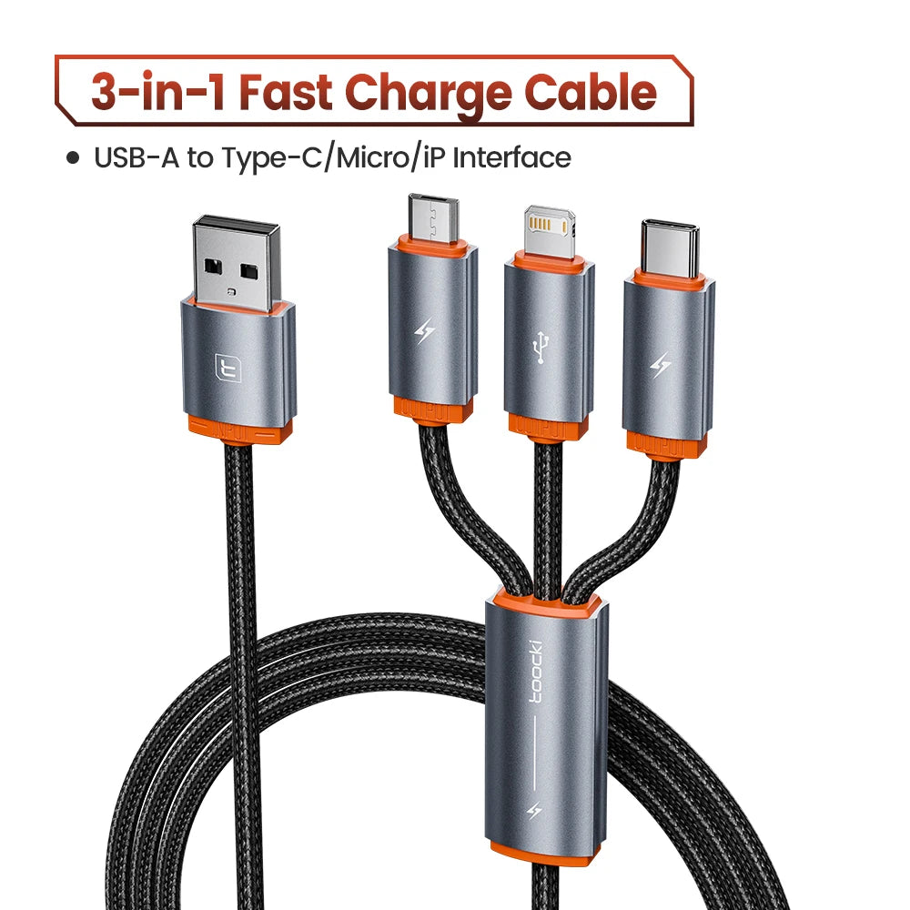 The Ultimate 3-in-1 Charging Cable: Simplify Your Life