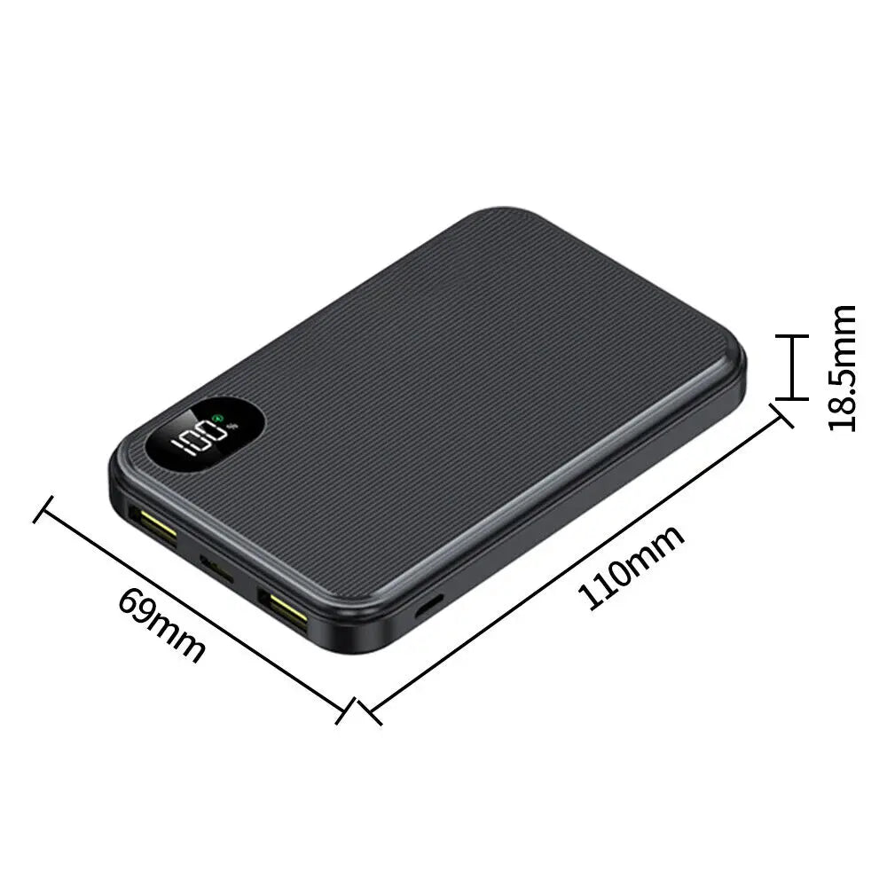 90000Mah Power Bank Portable Fast Charger Battery Pack USB for Mobile Phone