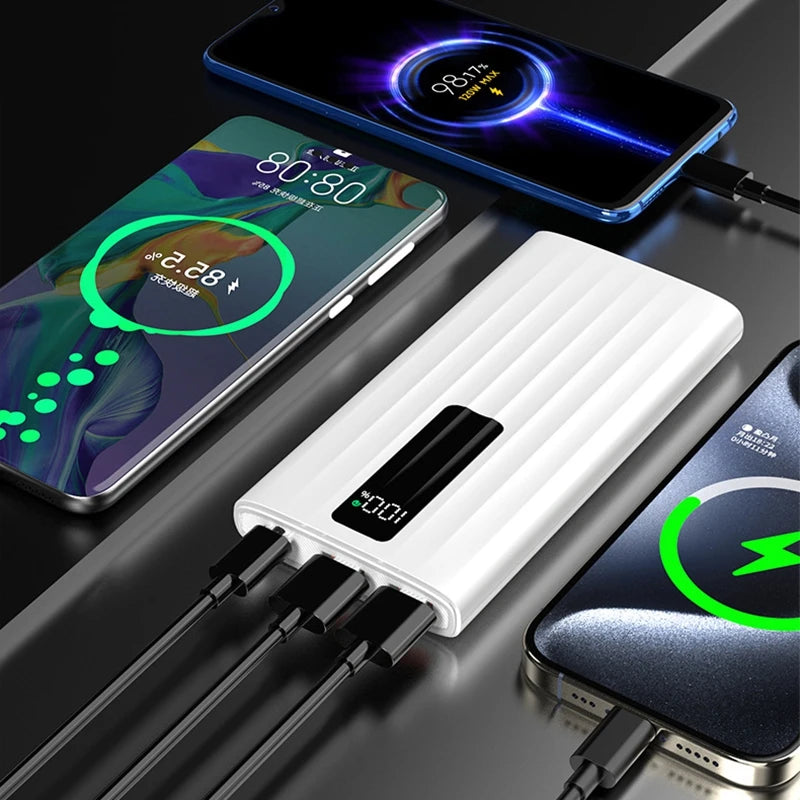 Power Bank 10000Mah 22.5W PD Fast Charging Portable Charger External Battery for Iphone 16 15 Samsung Huawei Powerbank