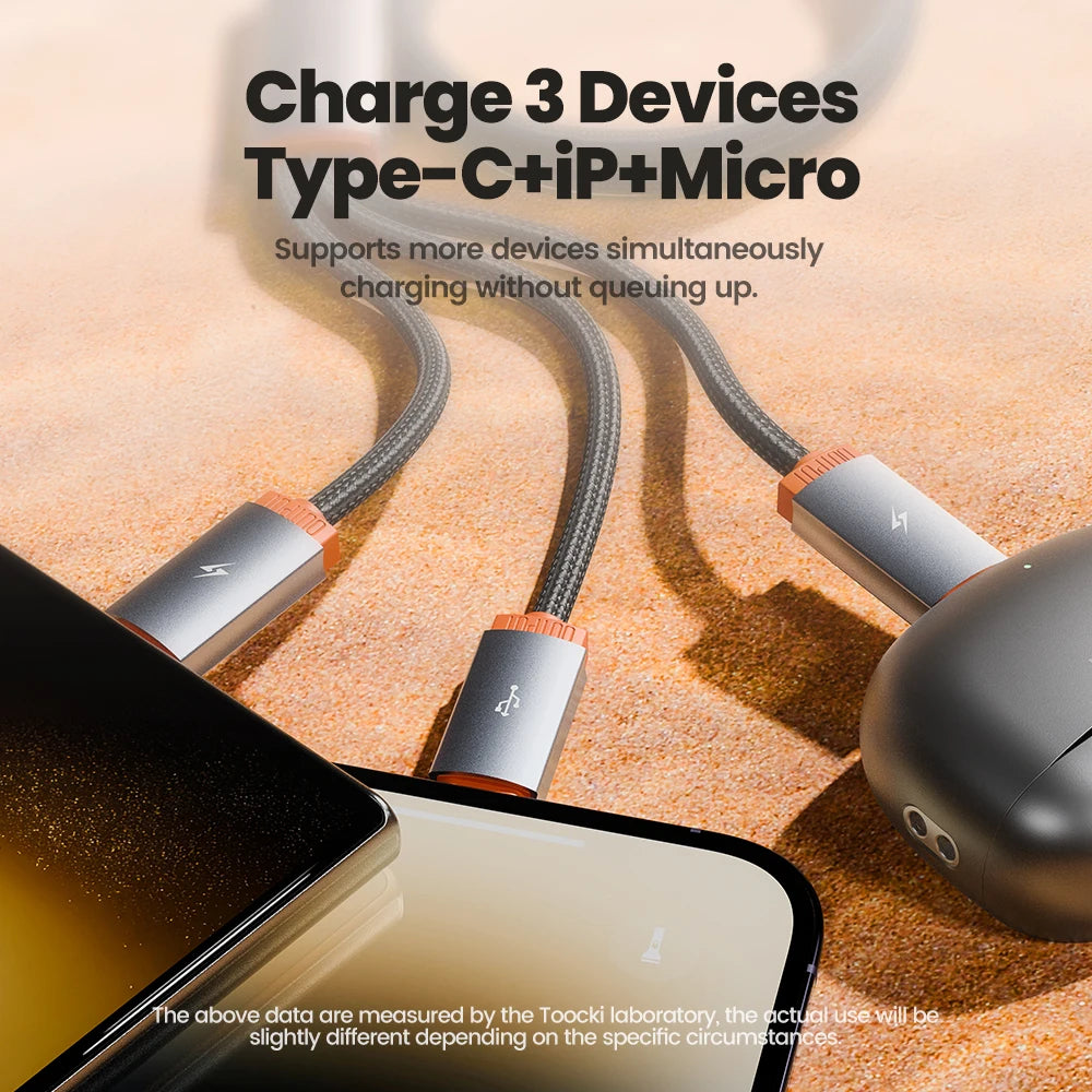 The Ultimate 3-in-1 Charging Cable: Simplify Your Life