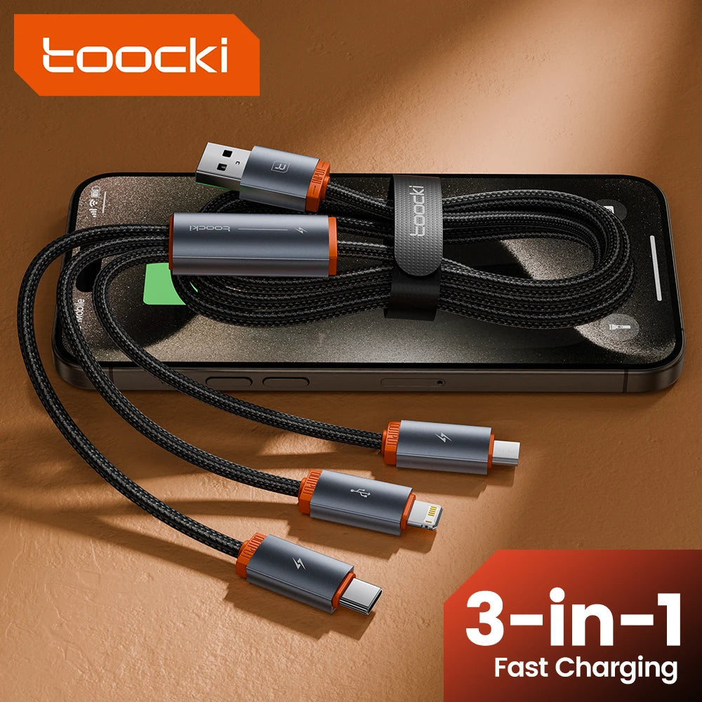 The Ultimate 3-in-1 Charging Cable: Simplify Your Life