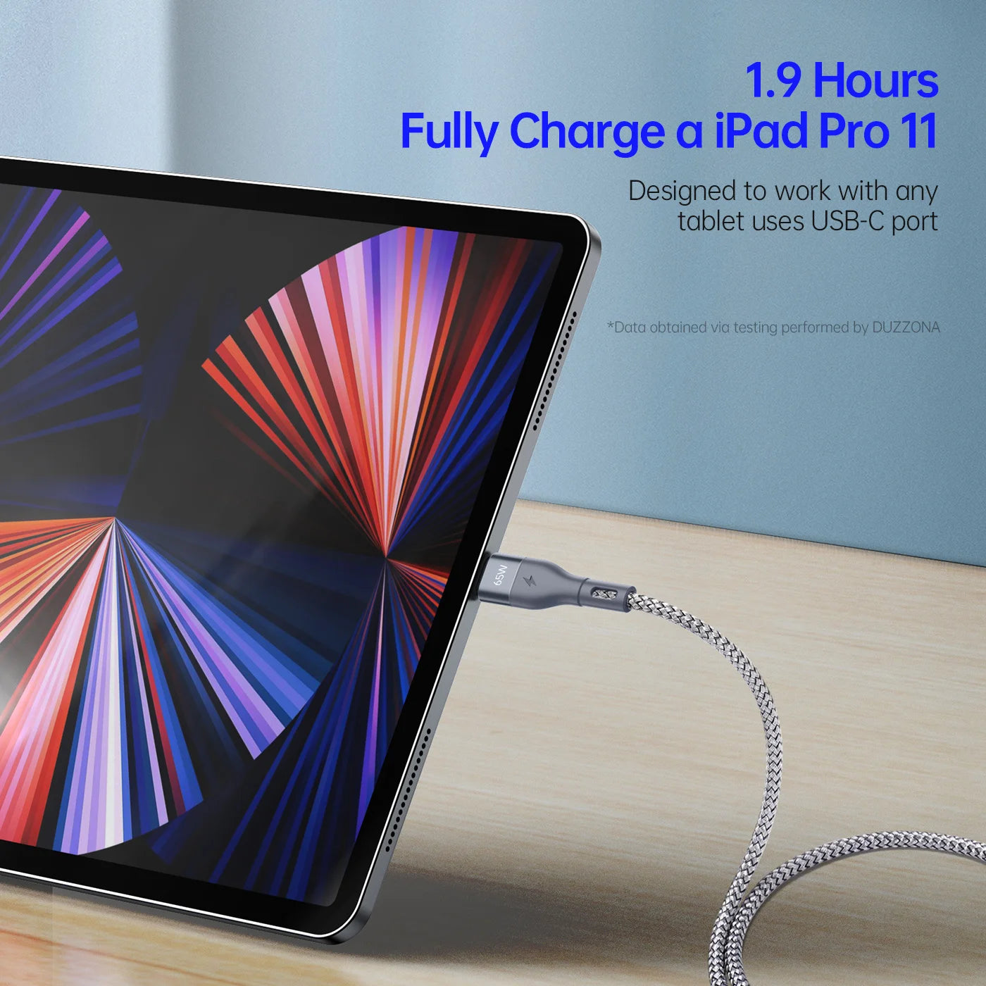 USB-C to USB-C 65W PD Fast Charging Cable: Power Your World