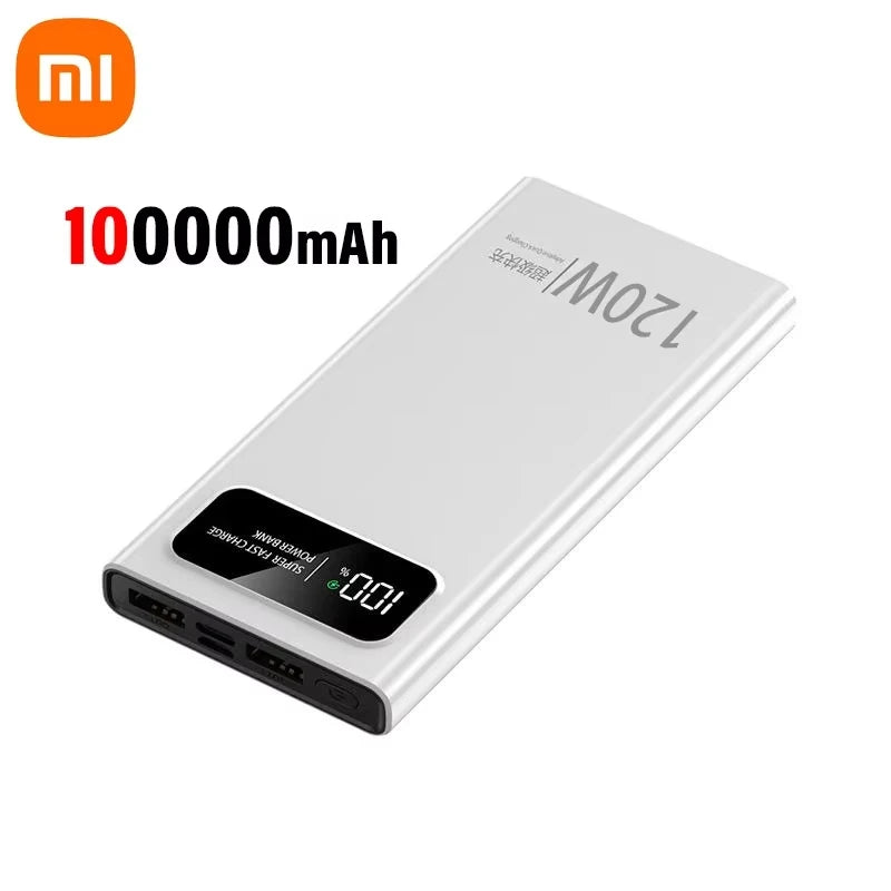 Xiaomi 120W 200000mAh Power Bank: Stay Charged, Super Fast